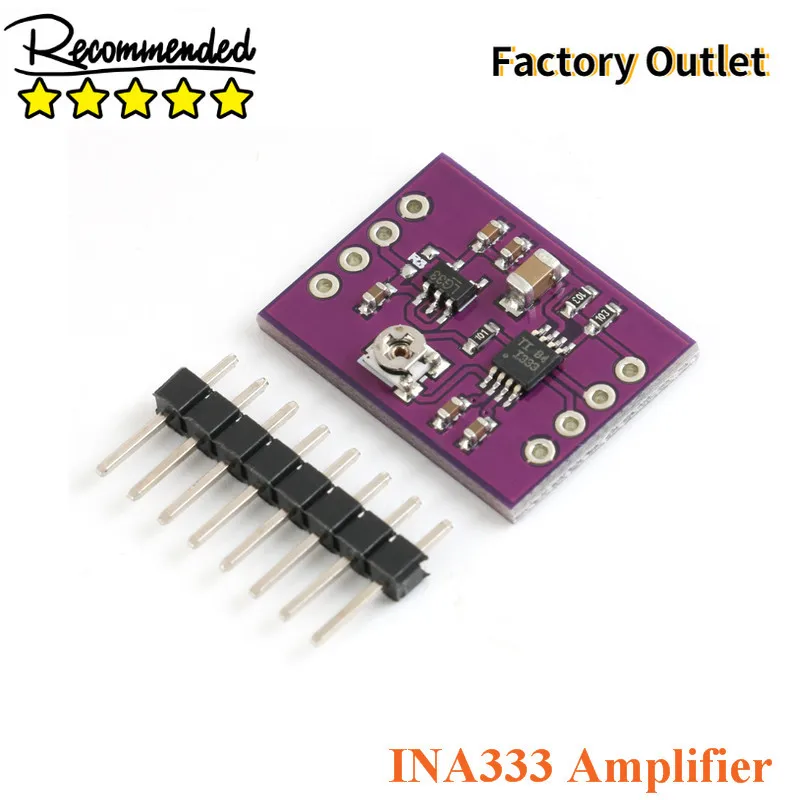 

Многофункциональный Трехходовой усилитель прецизионного измерительного усилителя INA333 Human Micro сигнала