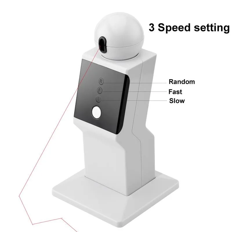 Электрическая Лазерная Игрушка для кошек робот дразнящие игрушки