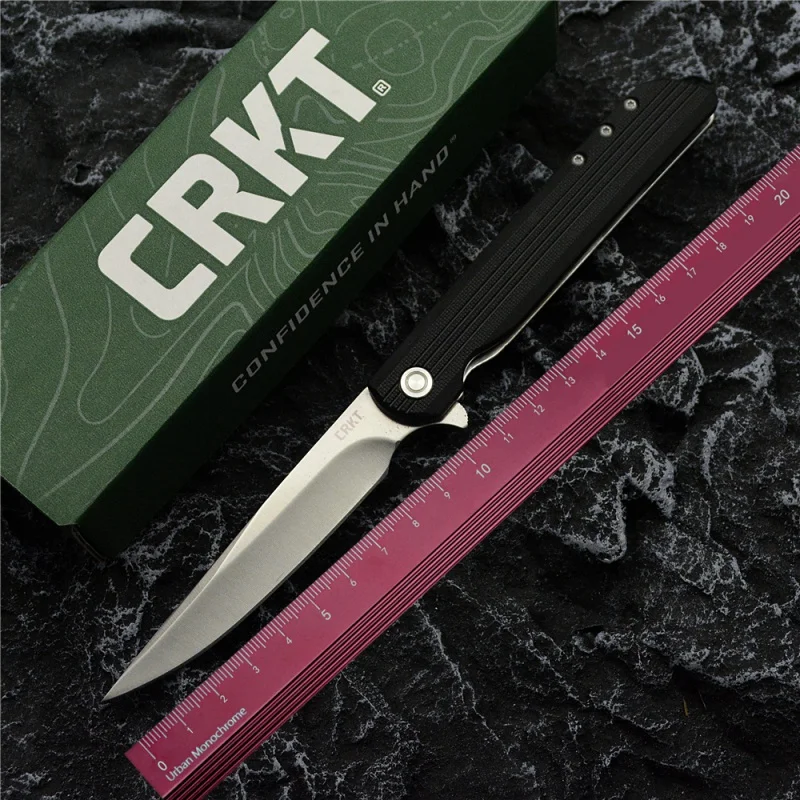 

CRKT 3810 Bearing Folding Knife Stainless Steel Outdoor Camping Portable EDC Self-Defense Knife Fruit Knife