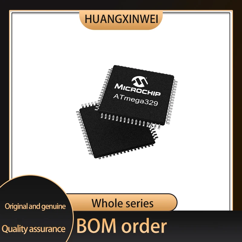 

ATMEGA329V-8AU package QFN-64 microcontroller ATMEGA329V original genuine Welcome to contact us for pricing