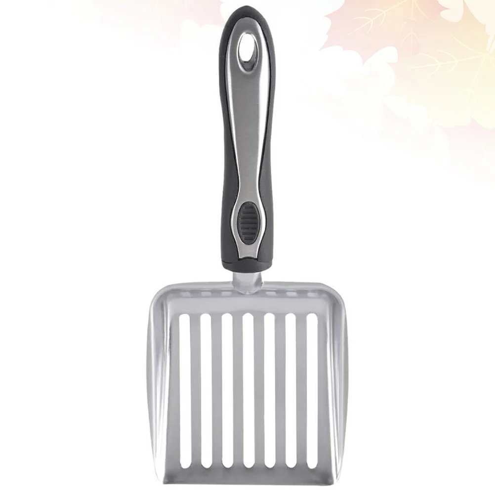 

Litter Cat Scoop Scooper Pet Sands Metal Pooper Steel Holder Stainless Kitten Litterbox Neater Scoops Poop Sifting Lifter Sifter