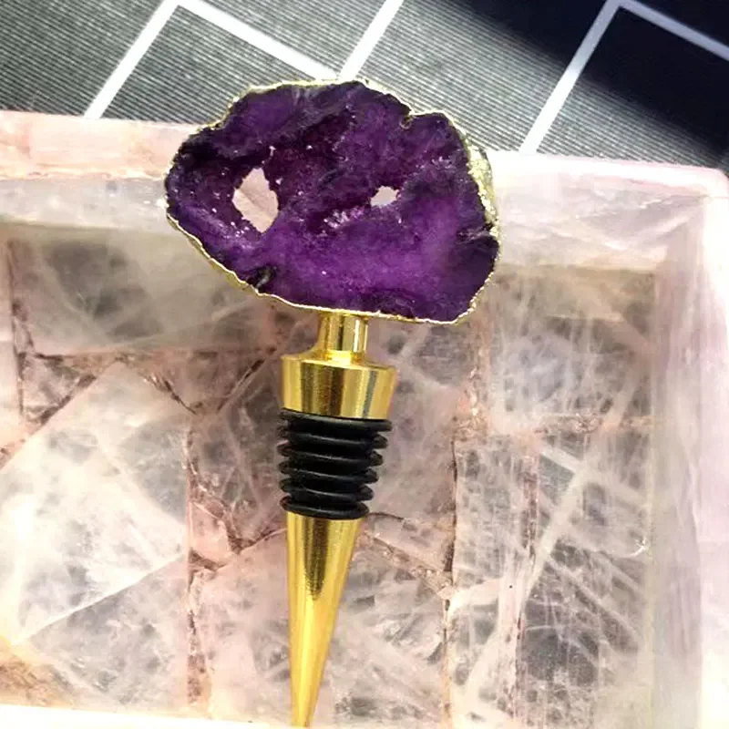 

1 шт., пробка для бутылки вина с аметистом