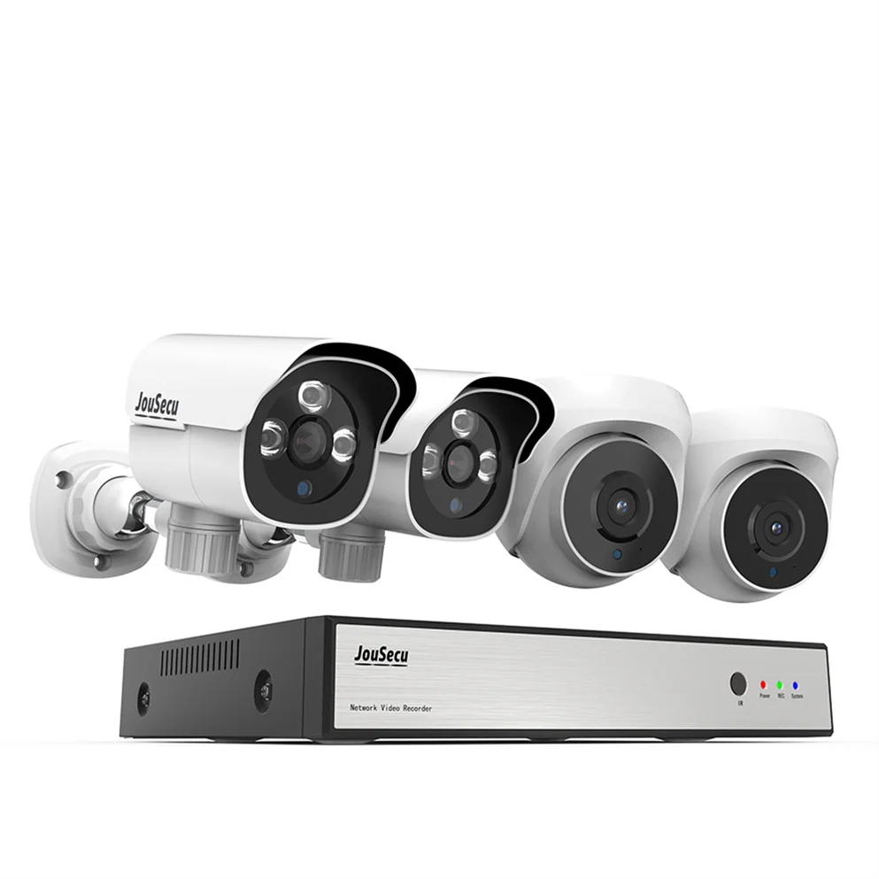 

8ch Cctv Cameras Kits Human Motion Tracking 8MP Nvr Poe 8ch 4ch 5MP Resolution IP Camera Cctv Camera Nvr Kit