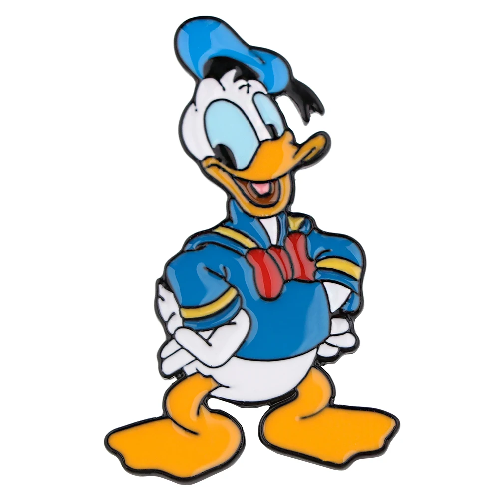 Эмалированная булавка с Микки-Маусом булавки для лацканов в стиле аниме рюкзаков