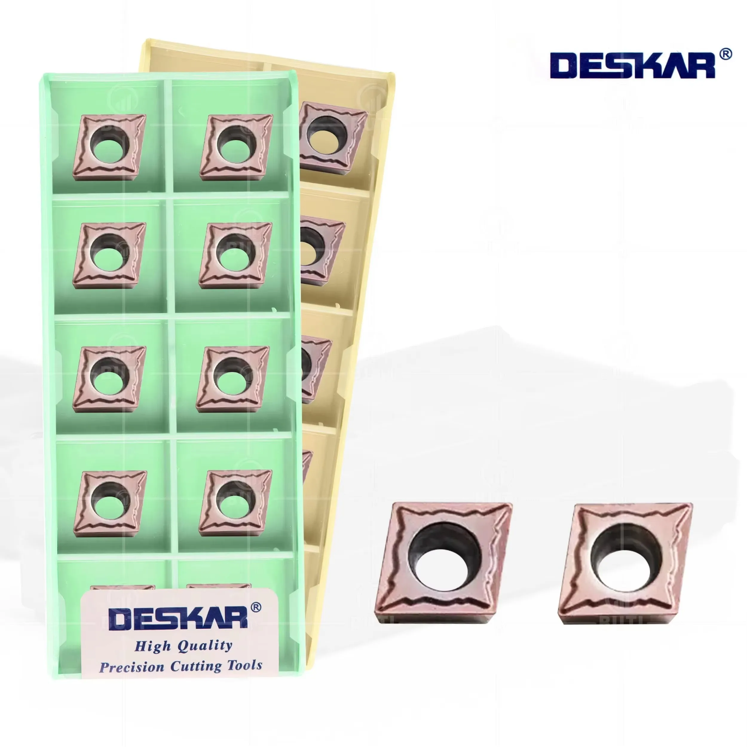 

DESKAR 100% оригинал CCMT 060202 GM LF6118 CCMT 060202 GM LF6018 Токарный станок с числовым программным управлением Токарные лезвия Режущие резаки из твердого сплава
