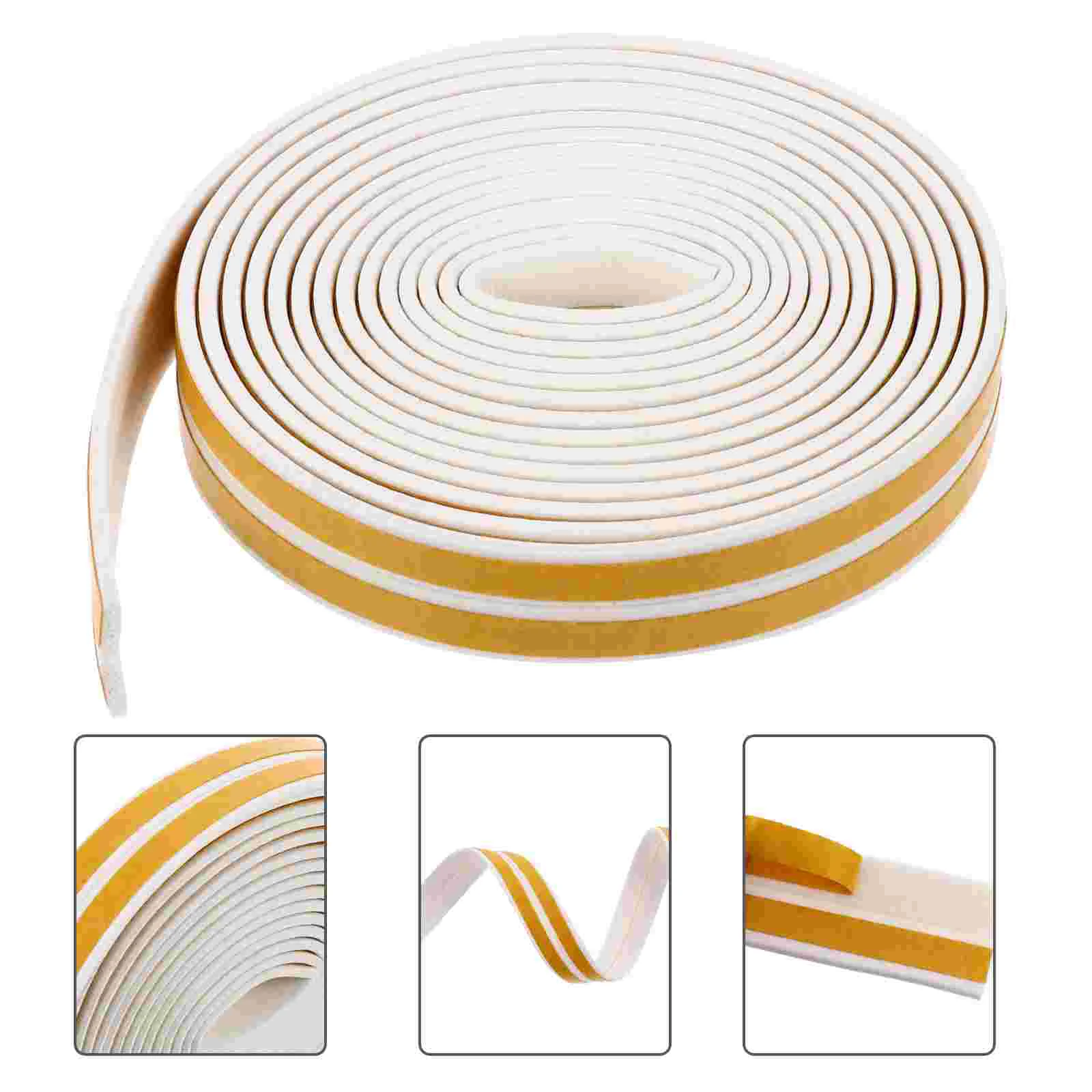 

Door Seal Stripping Strip Weather Window Adhesive Insulationself Sealing Tape Soundproof Frame Bottom Weatherstripcollision