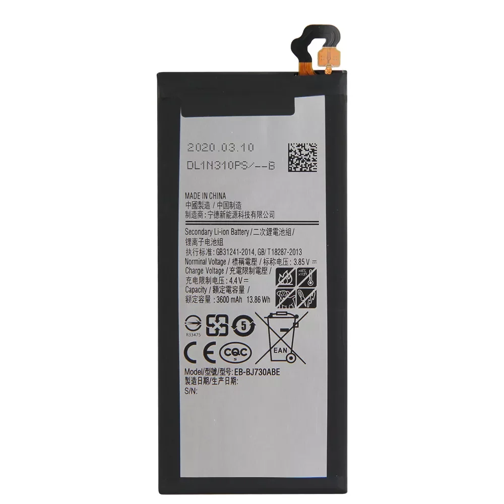 

NEW2023 Original Replacement Battery EB-BJ730ABE For Galaxy J7 Pro J730G J7 2017 J730DS J730FM J730GM J730K SM-J730G SM-J730DS