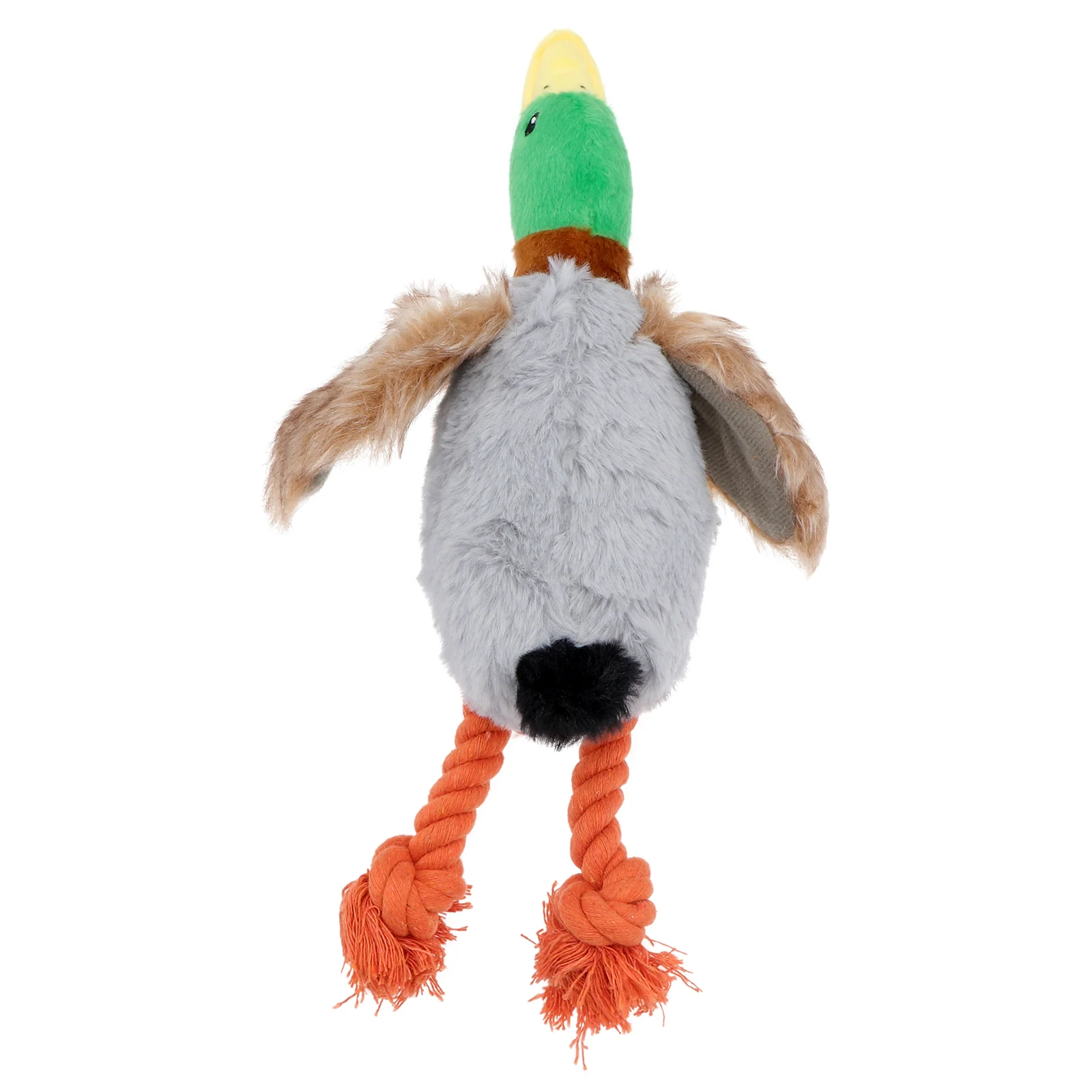 

1pc Plush Dog Teeth Squawking Duck Pet Sounding Squeezing Prank Screaming Screaming Gag