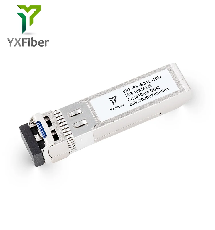 

10G SFP + дуплексный 10 км 1310nm LC коннектор оптический модуль SM DDM одномодовый 10GBASE-LR совместимый 10G SFP LR