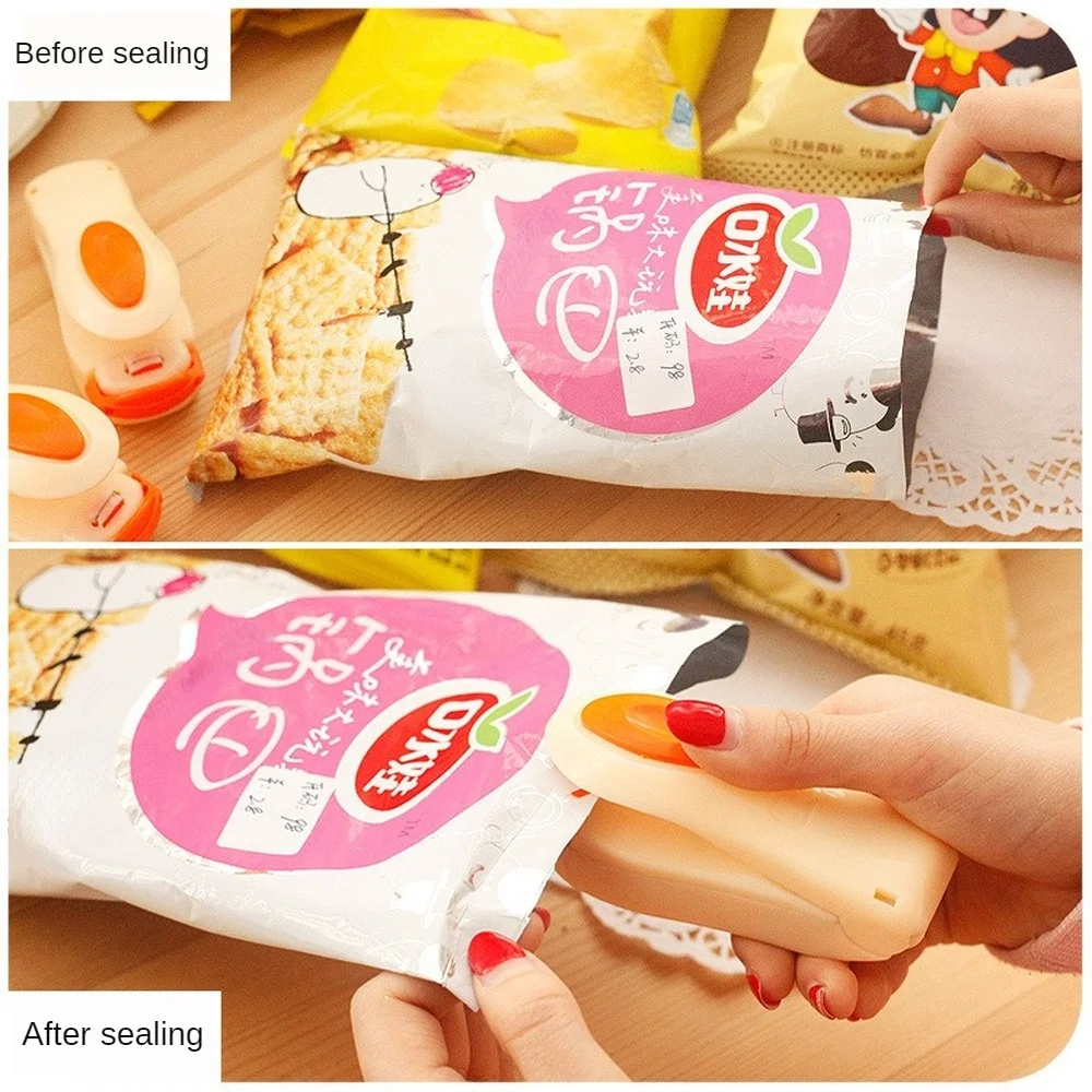 Portable Mini Handheld Holder Electric Heating Snack Sealing Machine Sealed Packaging Plastic Bag Food Sealer | Дом и сад