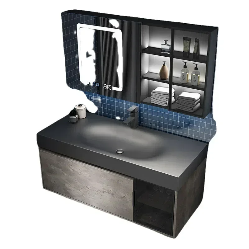 Туалетный столик мебель для ванной комнаты роскошные колонны хранения