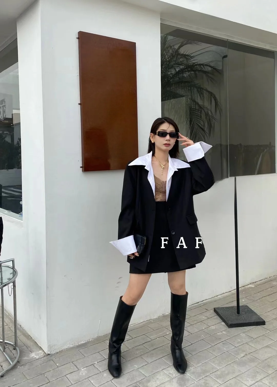 Костюм с юбкой в стиле лолита большого размера