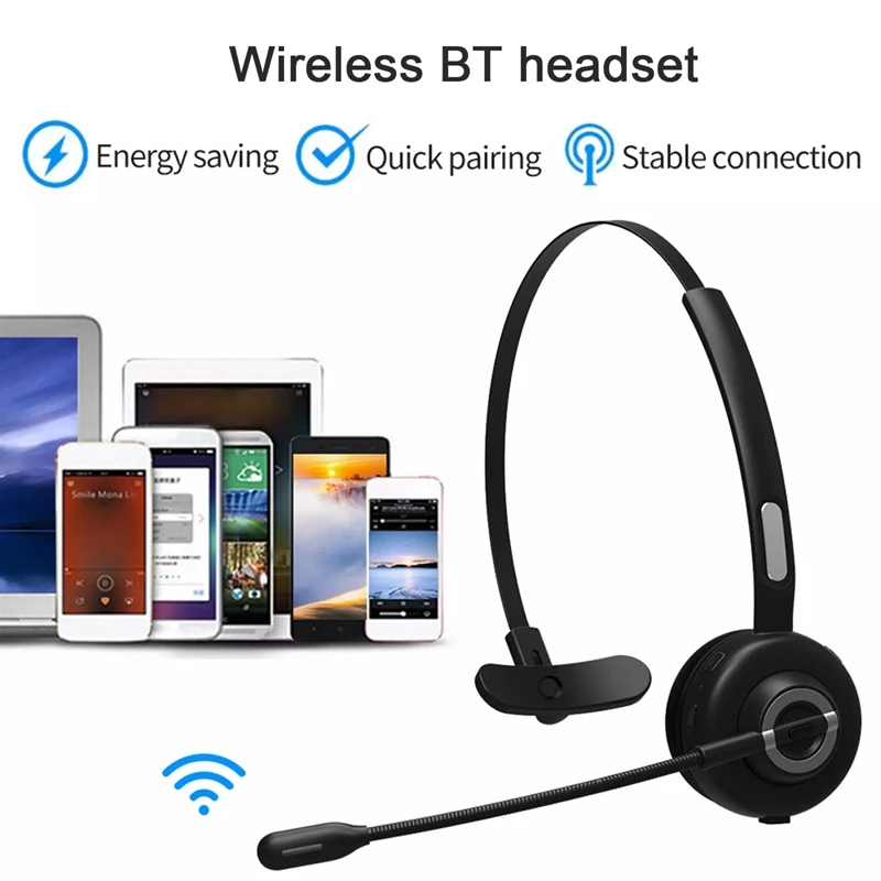 Беспроводная Bluetooth-гарнитура с микрофоном громкая связь наушники зарядная база