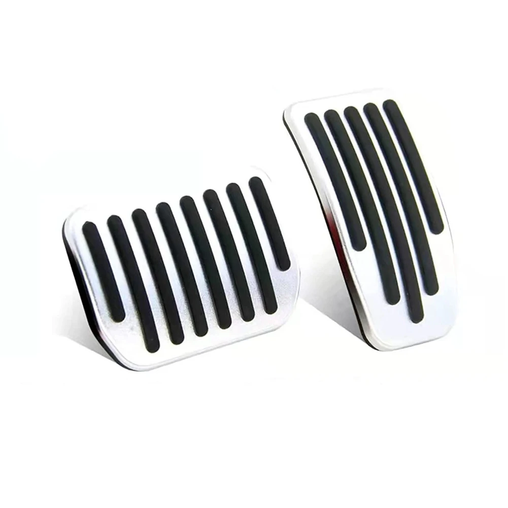 Нескользящие алюминиевые накладки на педали Tesla Model 3 без сверления тормозов и