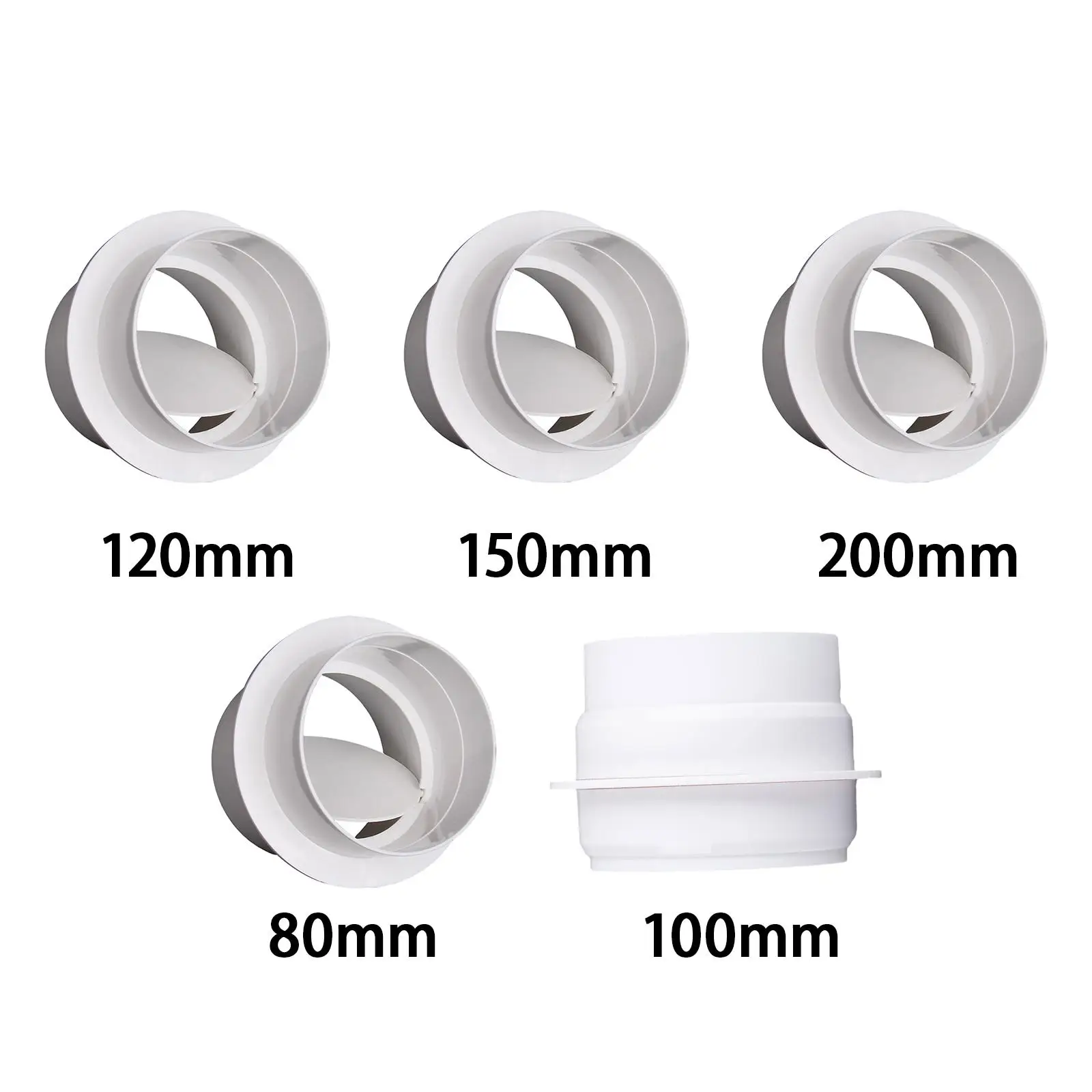 Блокатор вытяжных труб для вентиляции кухни и ванной комнаты