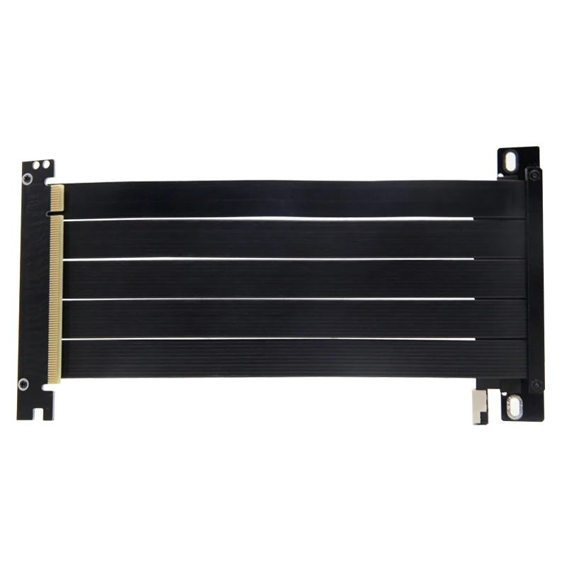 

Image Card Extension Cable Dual Reverse 18.5Cm PCI-E X16 3.0 Full Speed Stability Compatible With ITX Mini Chassis