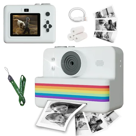 Детская фотокамера с мини-принтером Polaroid