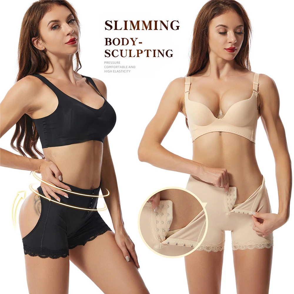 

Women Plus Size Butt Lifter Underwear High-waist Elastic Seamless Shapewear Sexy Slim Postpartum Body Shaping Panties S-6XL