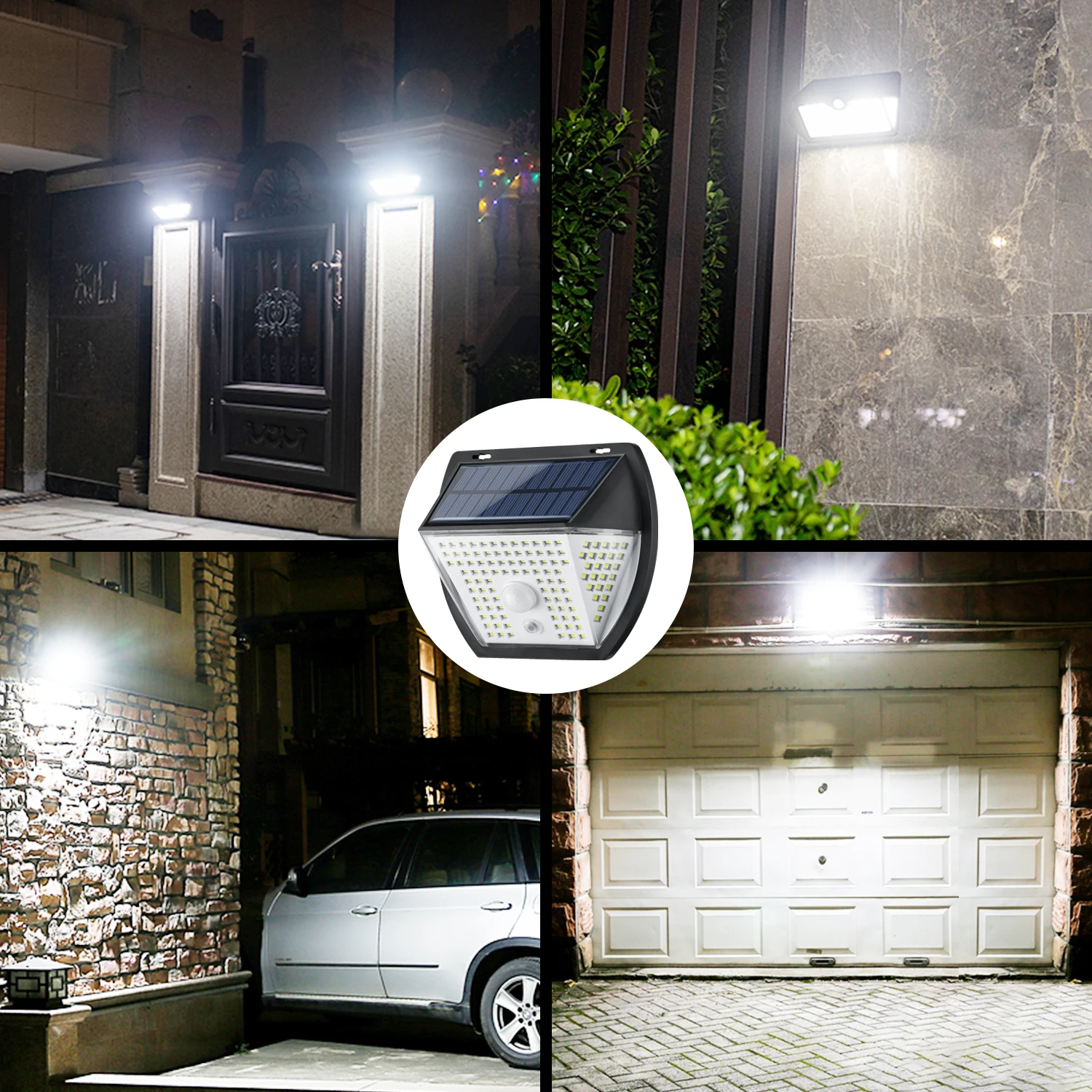 

Solar Sensor Light 138 LEDS 3 Modes Solar Security Light Waterproof Solar Lamps Outdoor Street Garden Decoration Lamp