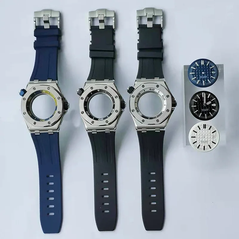 Watch Case Mechanical Watch The Same Royal Series For Oak Men's Automatic Silicone Tide Brand Men's Accessories Set