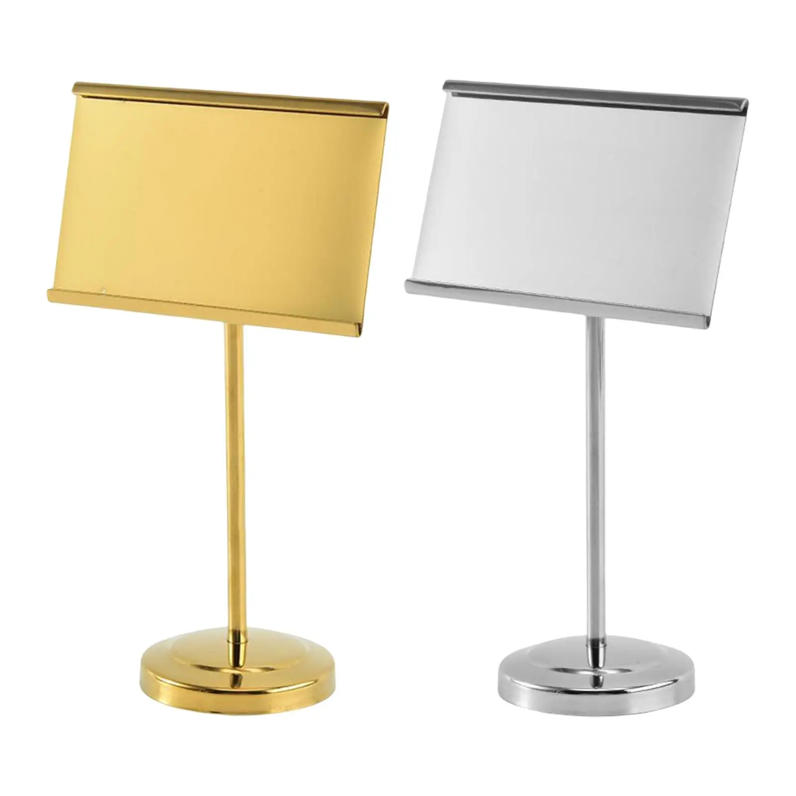 

Stainless Steel Business Card Holder for Desk Card Name Stand Display Desktop Bracket Container Shelf for Office Home Women Men