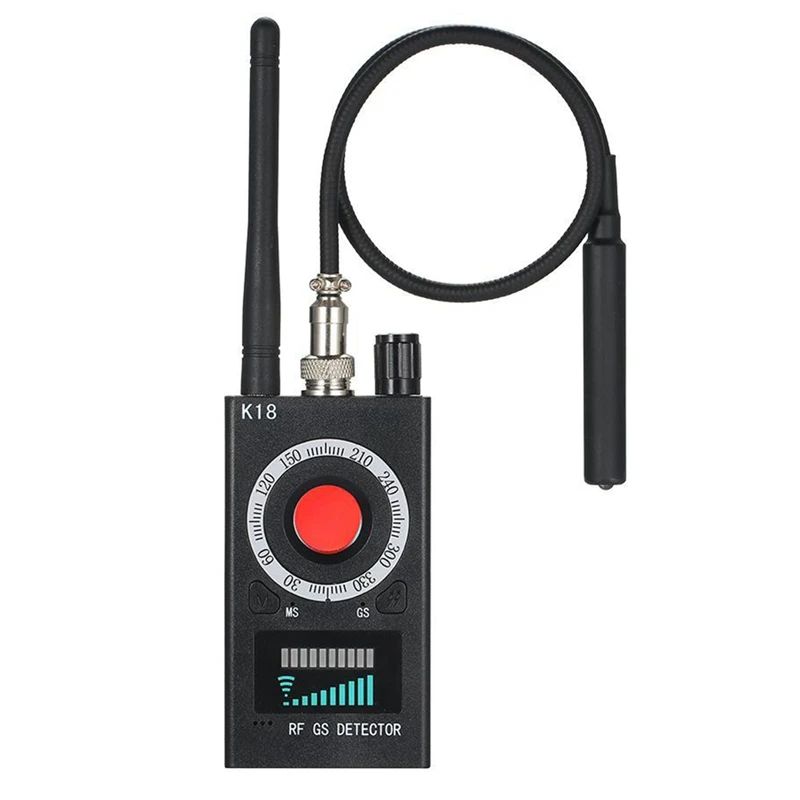 

New K18 Multifunction Detector Mini Audio Spy Camera GPS Signal Lens RF Locator Tracker Detection