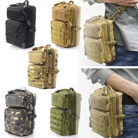 tactical fishing bag pouch holster military molle hip waist bag wallet purse phone case camping hiking bags hunting pack