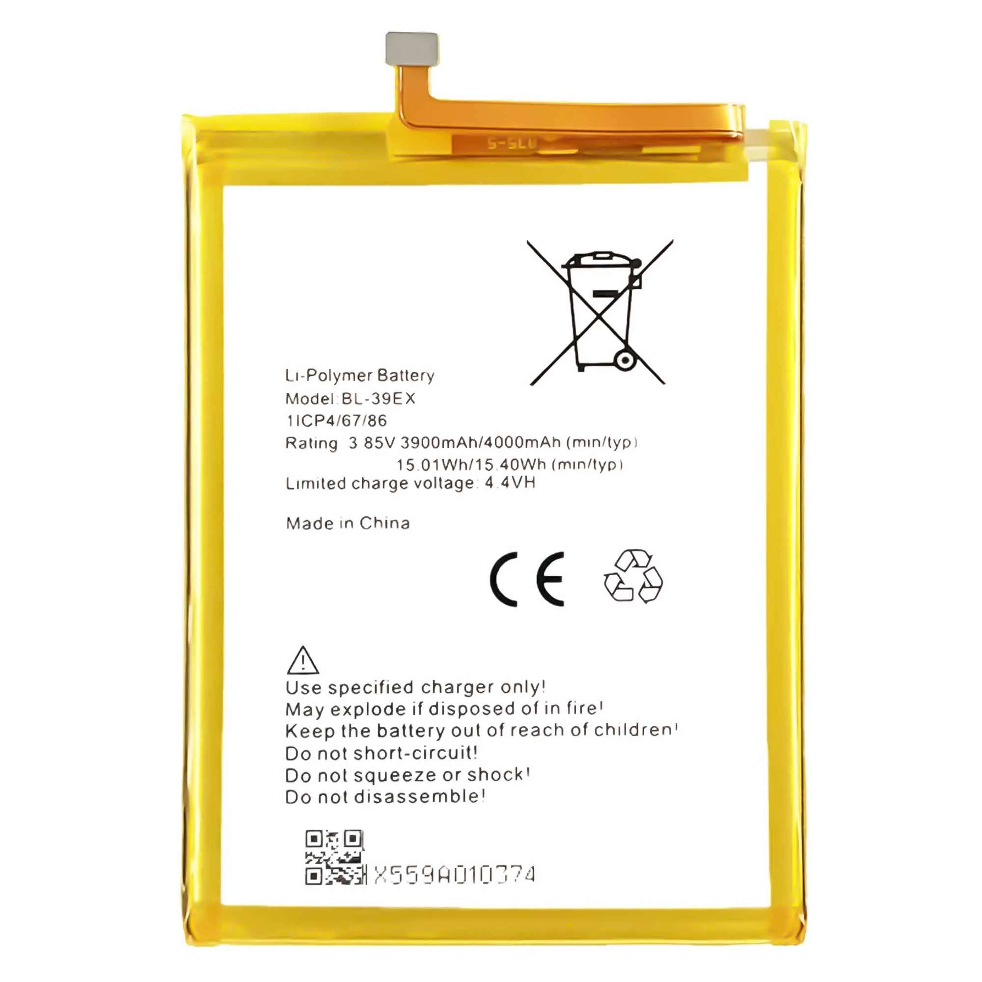 3 85v brand new high quality 4000mah bl 39ex battery for infinix x559 hote5 lite hot 5 mobile phone batteries free global shipping