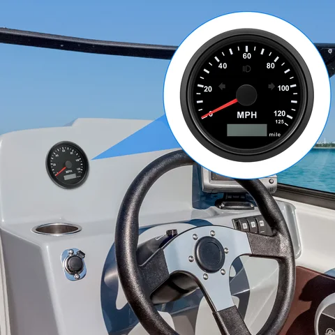 85 мм GPS спидометр 200 км/ч 120 км/ч цифровой одометр ATV UTV мотоцикл морской лодочный счетчик водонепроницаемый 12 В по индивидуальному заказу