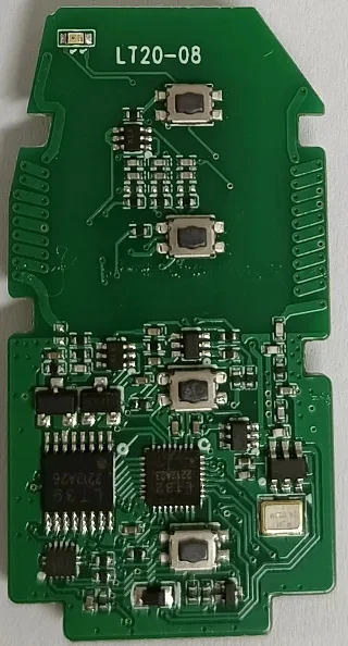 KEYECU 3/4 кнопки 231451 -0410 для Toyota Prius Prime Camry 2017 2018 Avalon 2019 2020 2021 смарт-ключ дистанционный