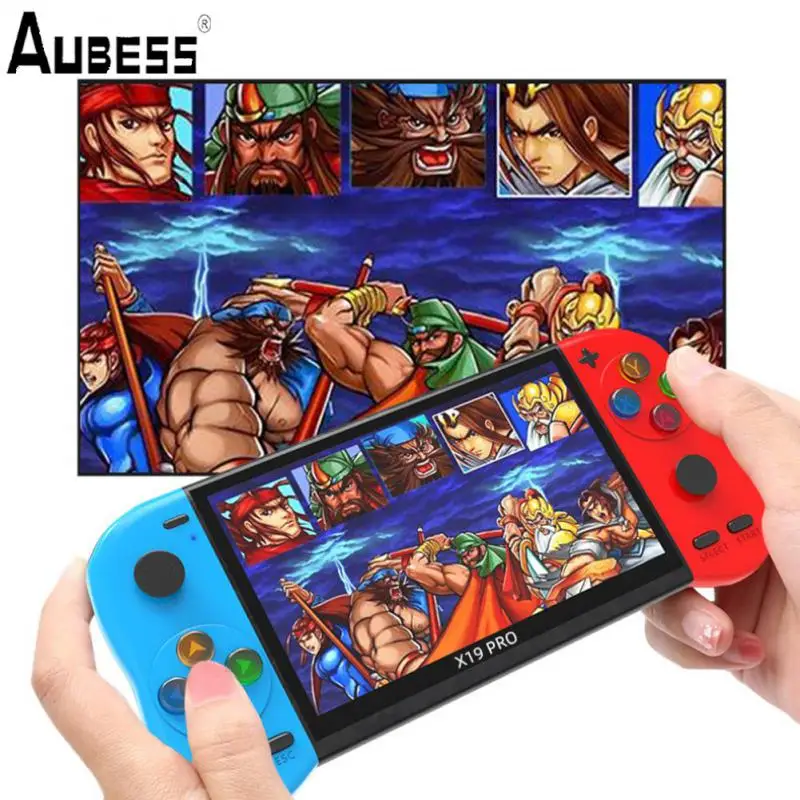 

HD Retro Classic Handheld Game Console Built-in 6800 Unique Game Games Dual Joystick Support Support MP3 Gifts For Children