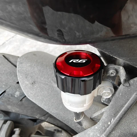Аксессуары для YAMAHA YZFR6 YZF-R6 YZF R6 2010-2023 R 6, Крышка Резервуара жидкости для передней и задней тормозной жидкости, крышка резервуара для хранения жидкости