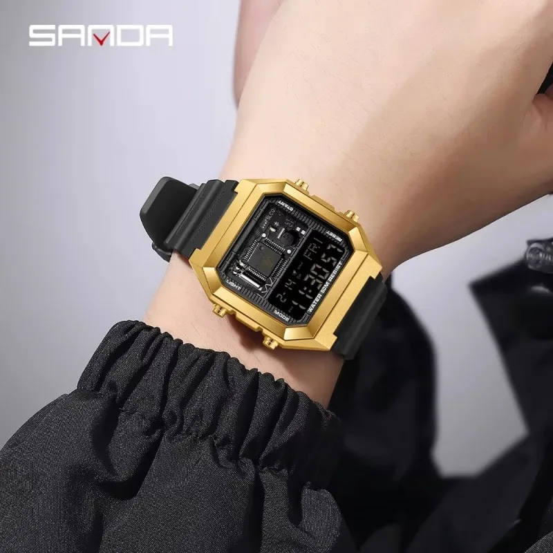SANDA 6216 цифровые спортивные часы