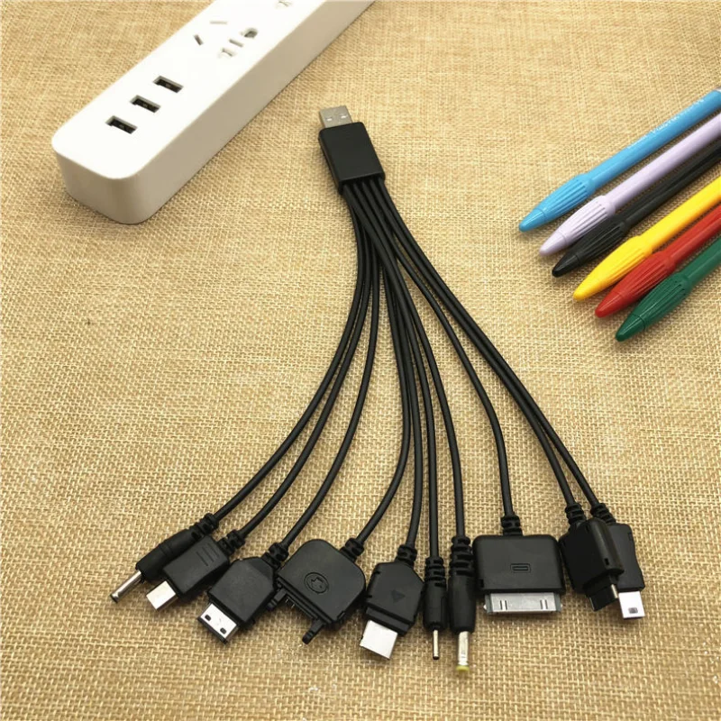 Многофункциональный 10 в 1 кабель для передачи данных Usb-кабель