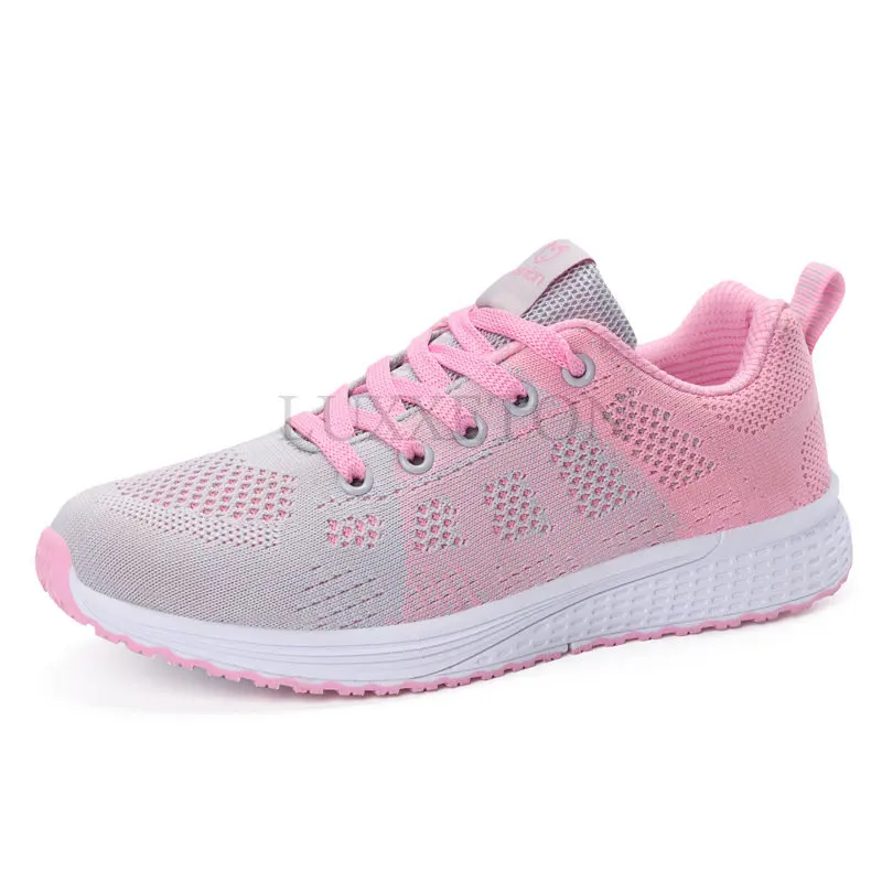 

Fashion Woman Vulcanize Shoes Platform Casual Sneakers Women Shoes Flats Mesh Breathable Running Shoes Chunky Summer Sports Shoe