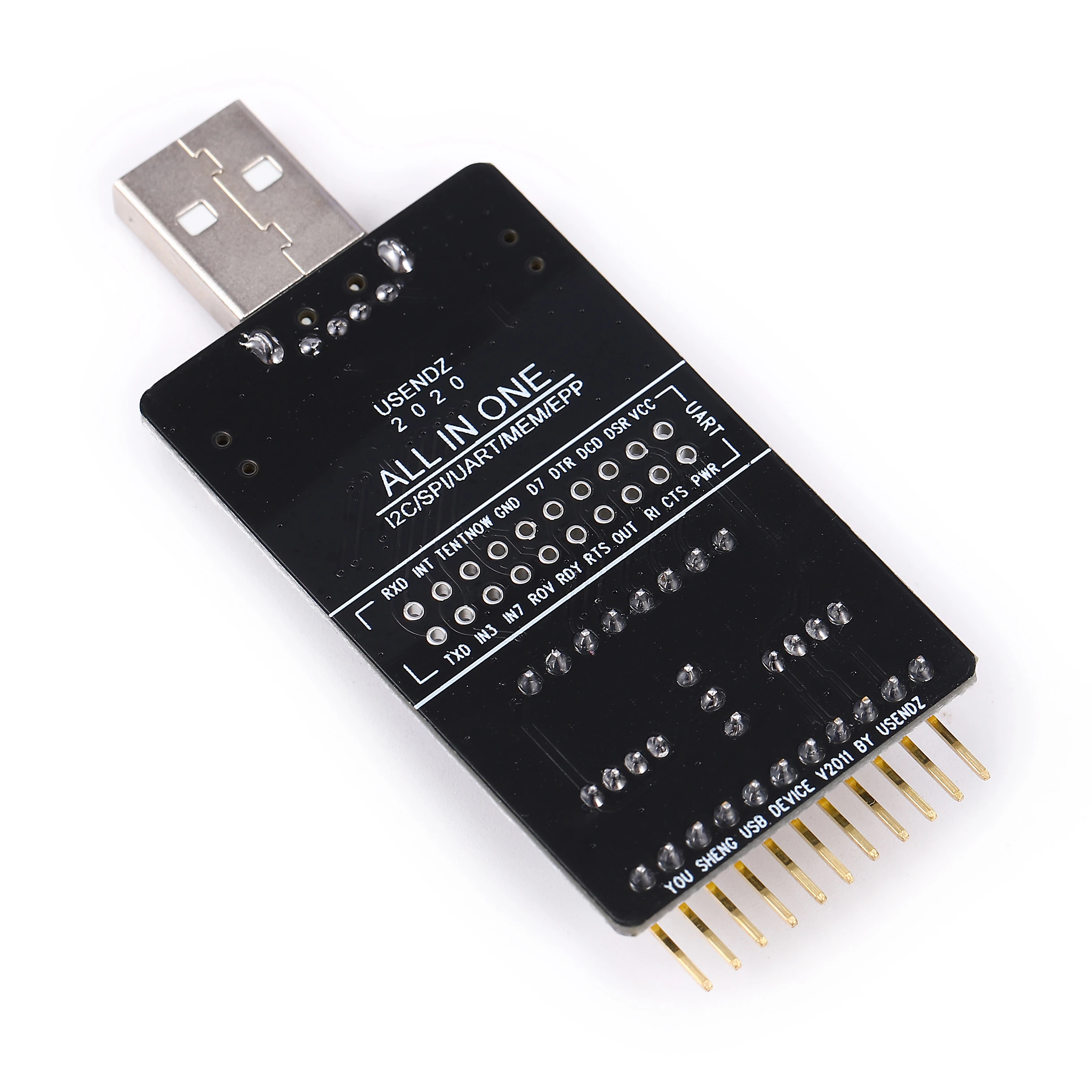 Все в одном CH341A USB к SPI I2C IIC UART TTL ISP серийный модуль адаптера EPP/MEM преобразователь