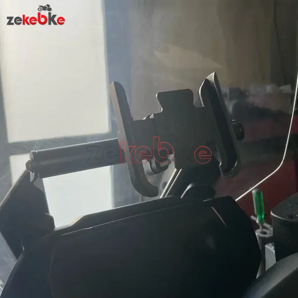Фото Крепление-держатель для телефона/GPS на руль мотоцикла с ЧПУ для VOGE SR3 SR250GT SR4 MAX SR4MAX 2022-2025 2026 №3