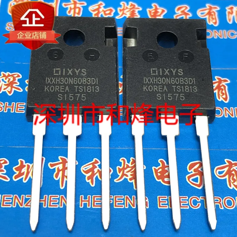 

5PCS-10PCS IXXH30N60B3D1 TO-247 600V 30A NEW AND ORIGINAL ON STOCK