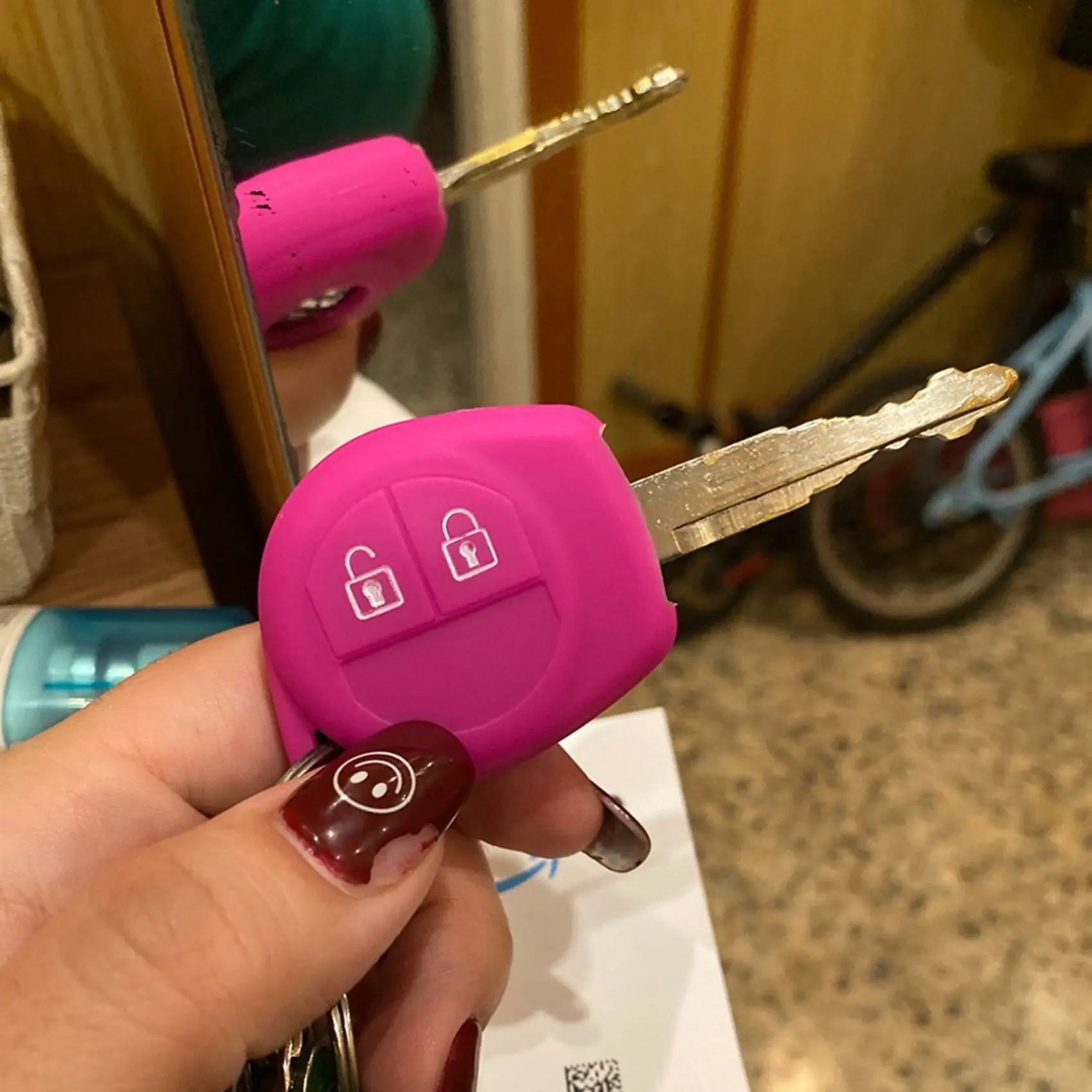 Силиконовый чехол для автомобильного ключа Suzuki SX4 Swift Grand Vitara Liana Celerio Jimny