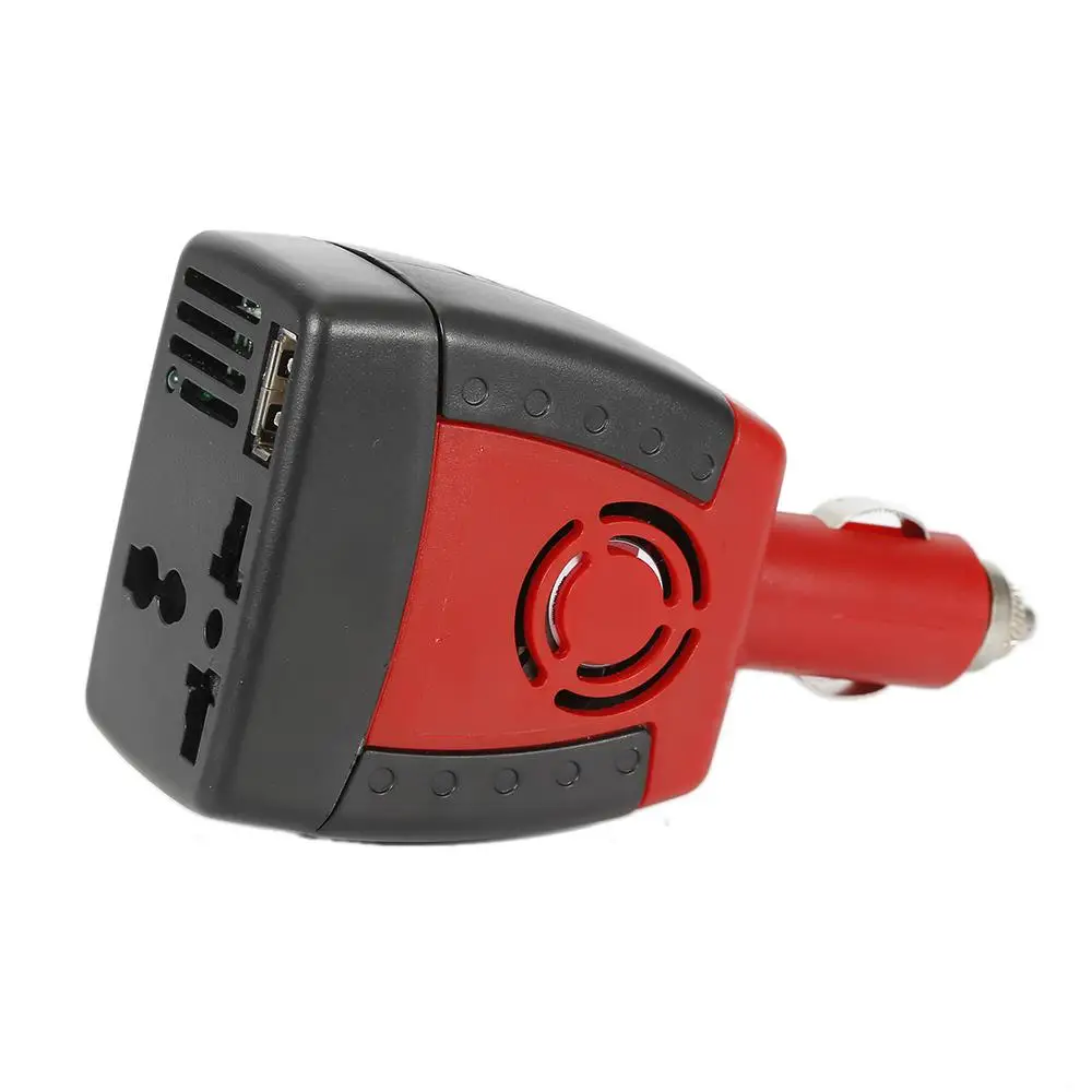 

1 USB Fast Charger 150W 12V/24V To AC 110V/220V Car Power Inverter Charger Converter Adapter Electric Vehicle Parts 2021