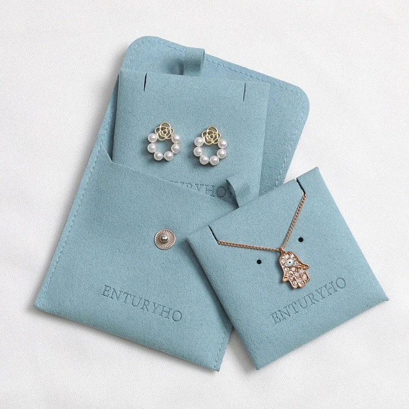 Изготовленный на заказ биоразлагаемый конверт шнурке из микрофибры подарочная