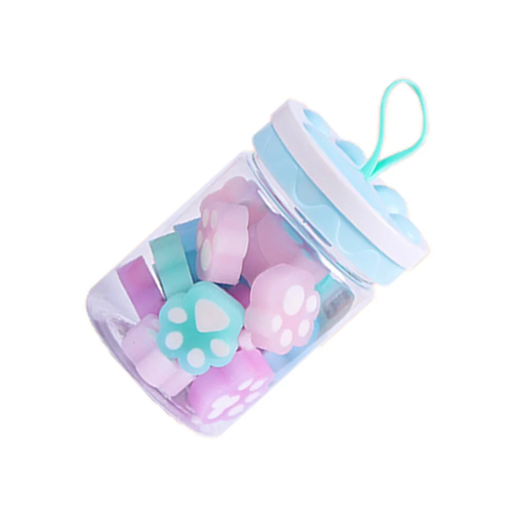 

Earplugs Cat Claw Shaped Erasers Kids Gift Students Stationery School Accessory