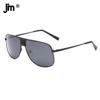 jm polarized sunglasses pilot men metal frame uv400 pn2071