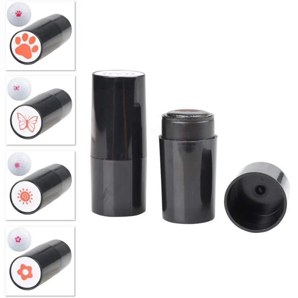 

Golf Ball Stamper Stamp Marker Impression Seal Quick-dry Plastic Multicolors Golf Accessories Symbol For Golfer Gift W7W7