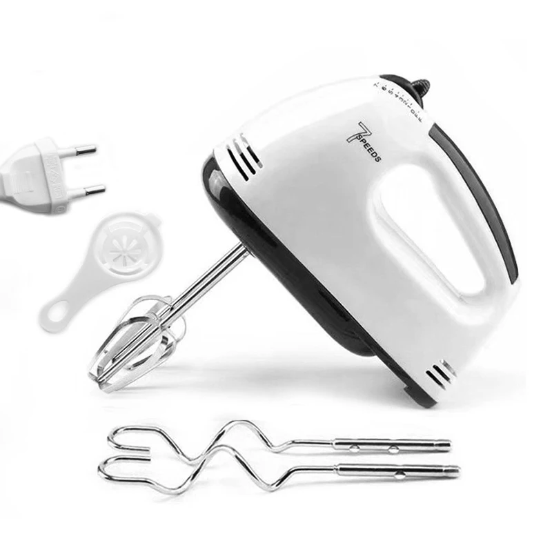 

Electric Mixer Blender Automatic Food Mixer 7 Speed Portable Baking Hand Mixer Electric Egg Cake Beater Blender Dough Mixer