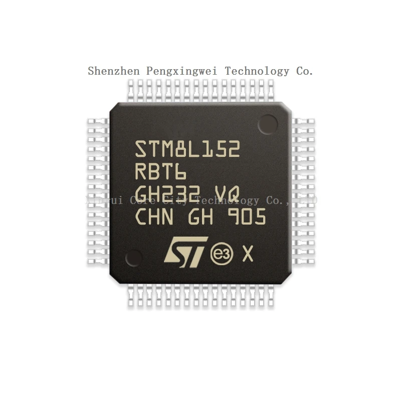 

STM STM8 STM8L STM8L152 RBT6 STM8L152RBT6 In Stock 100% Original New LQFP-64 Microcontroller (MCU/MPU/SOC) CPU