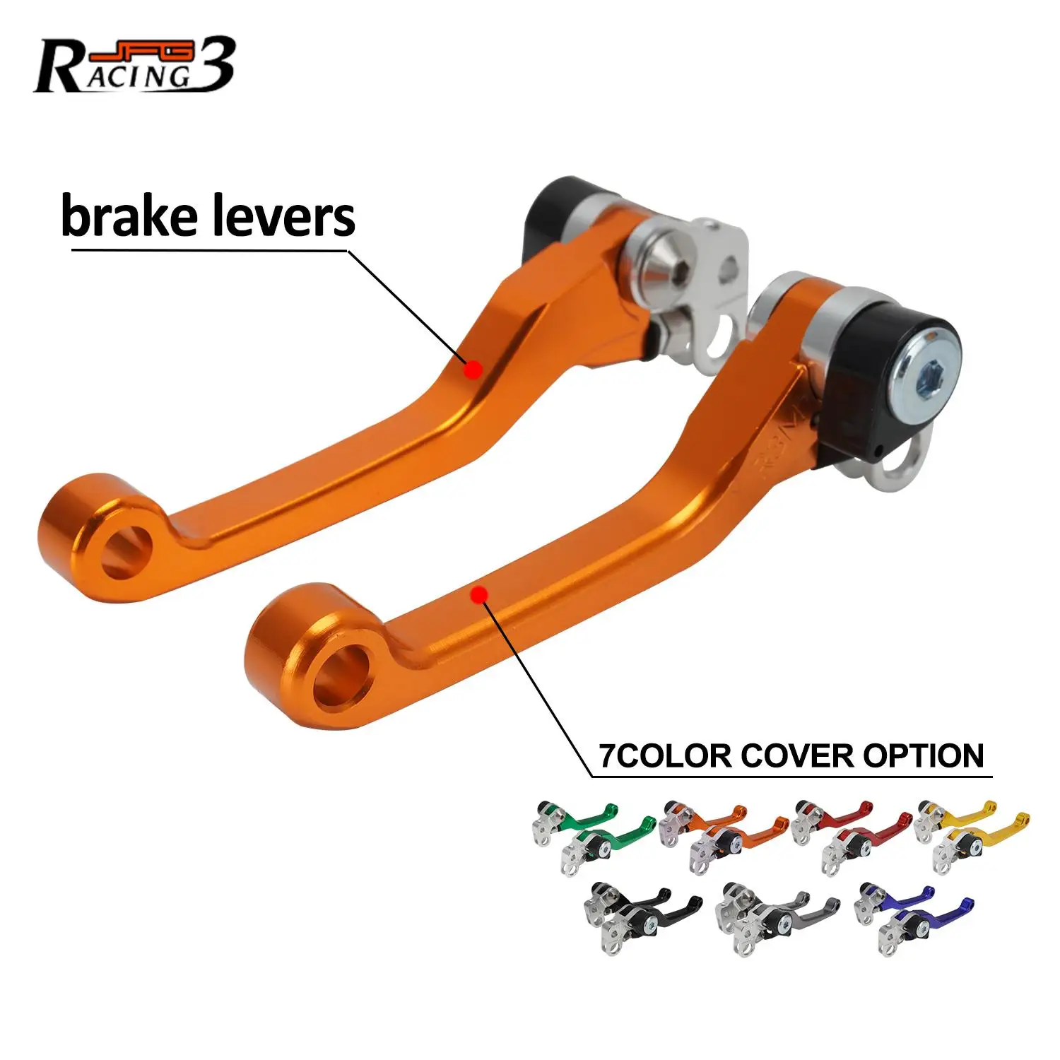 

Motorcycle Left Right Adjustable Pivot ALUMINUM Brake Levers Handle For Surron Sur-ron Sur Ron Light Bee S X Segway X160 X260
