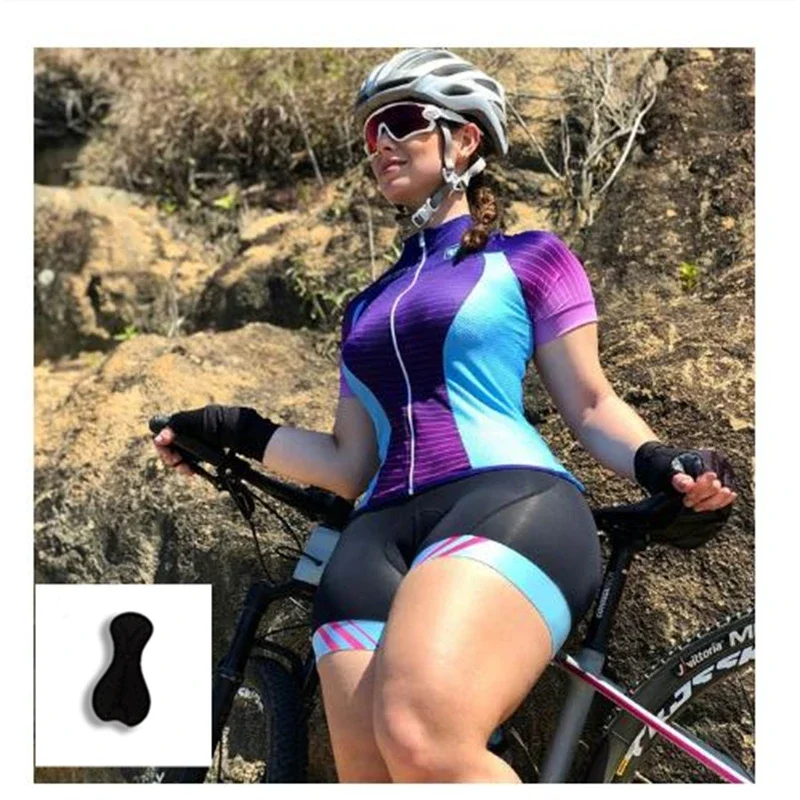 Женские Дышащие Бриджи на заказ костюмы для велоспорта с подкладкой одежда