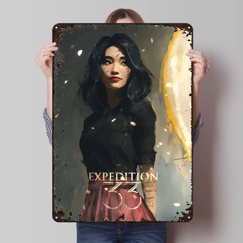 

Металлическая табличка Clair Obscur: Expedition 33