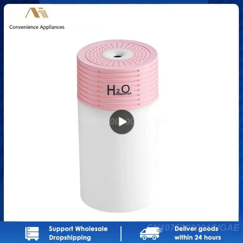 

Simple Design Car Humidifier Colorful Night Light Mini Atomizer Abs Nano Atomization Light And Shadow Lamp Humidifier Humidifier